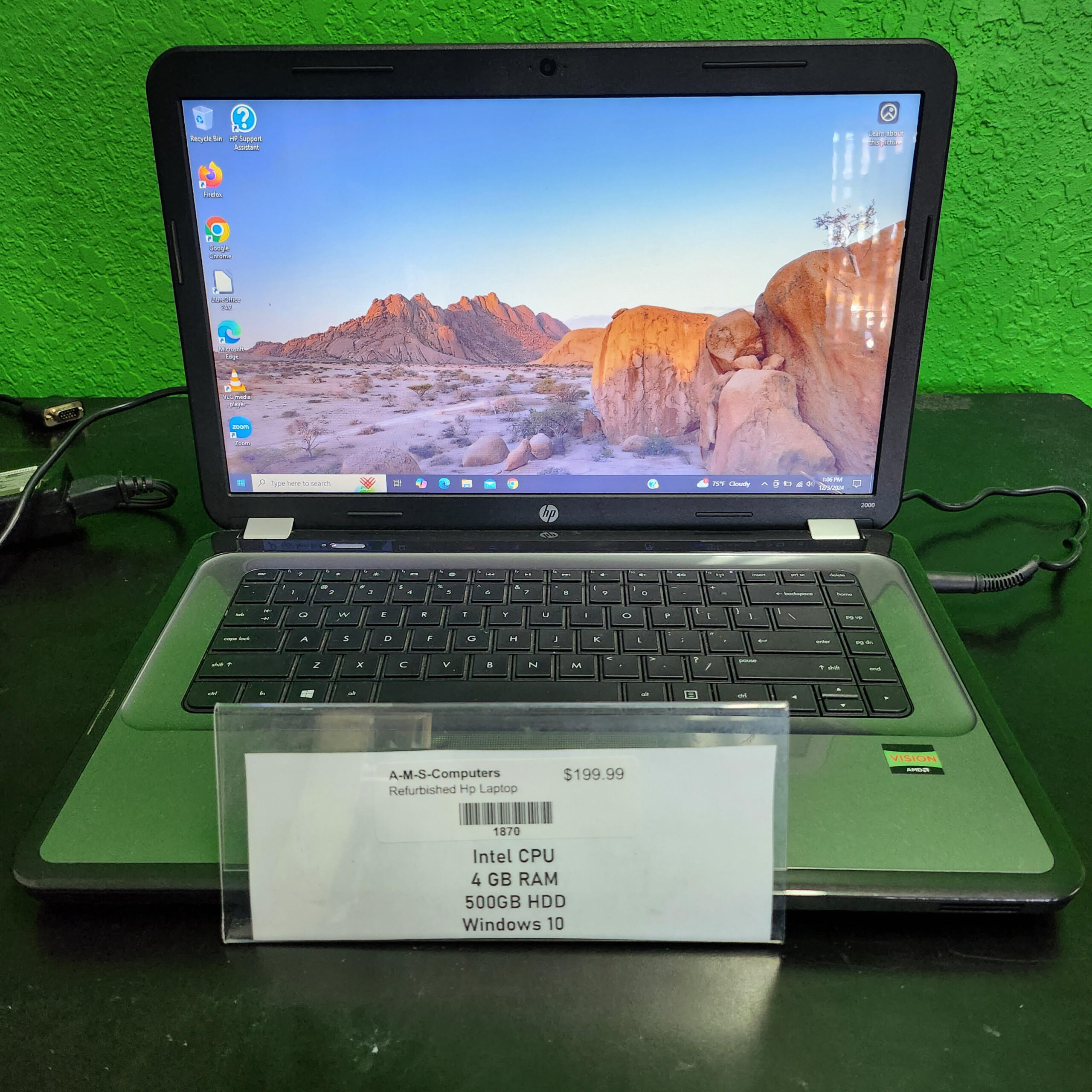 HP Laptop (Refurbished)